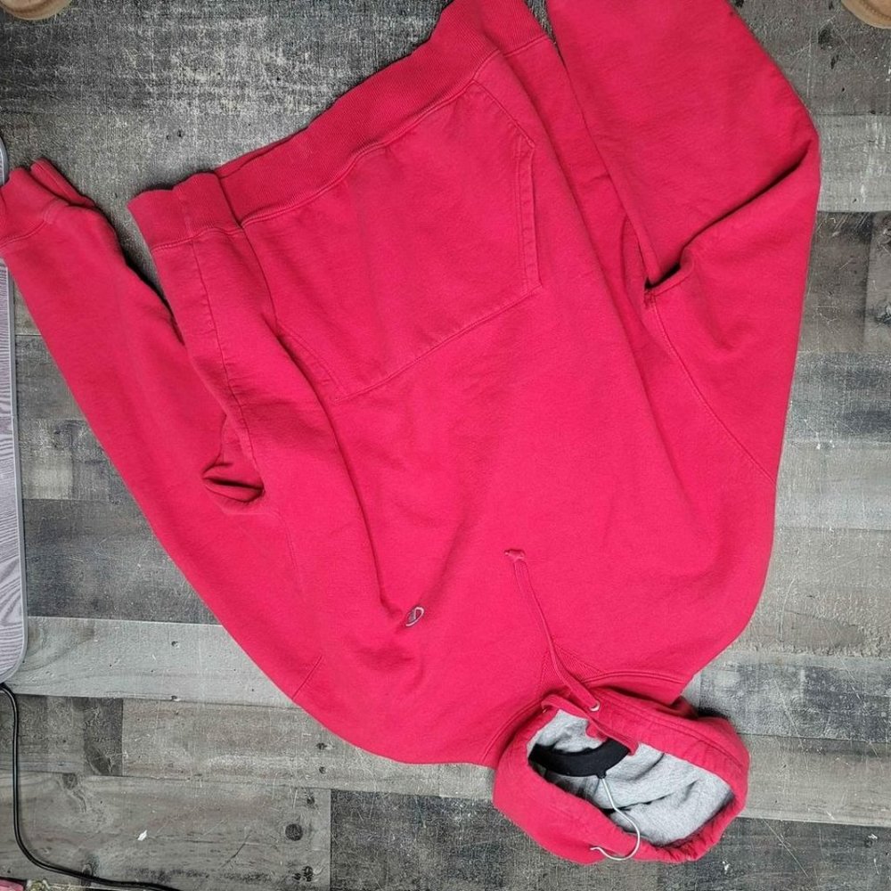 Red Champion hoodie men's size 2XL - Picture 5 of 6